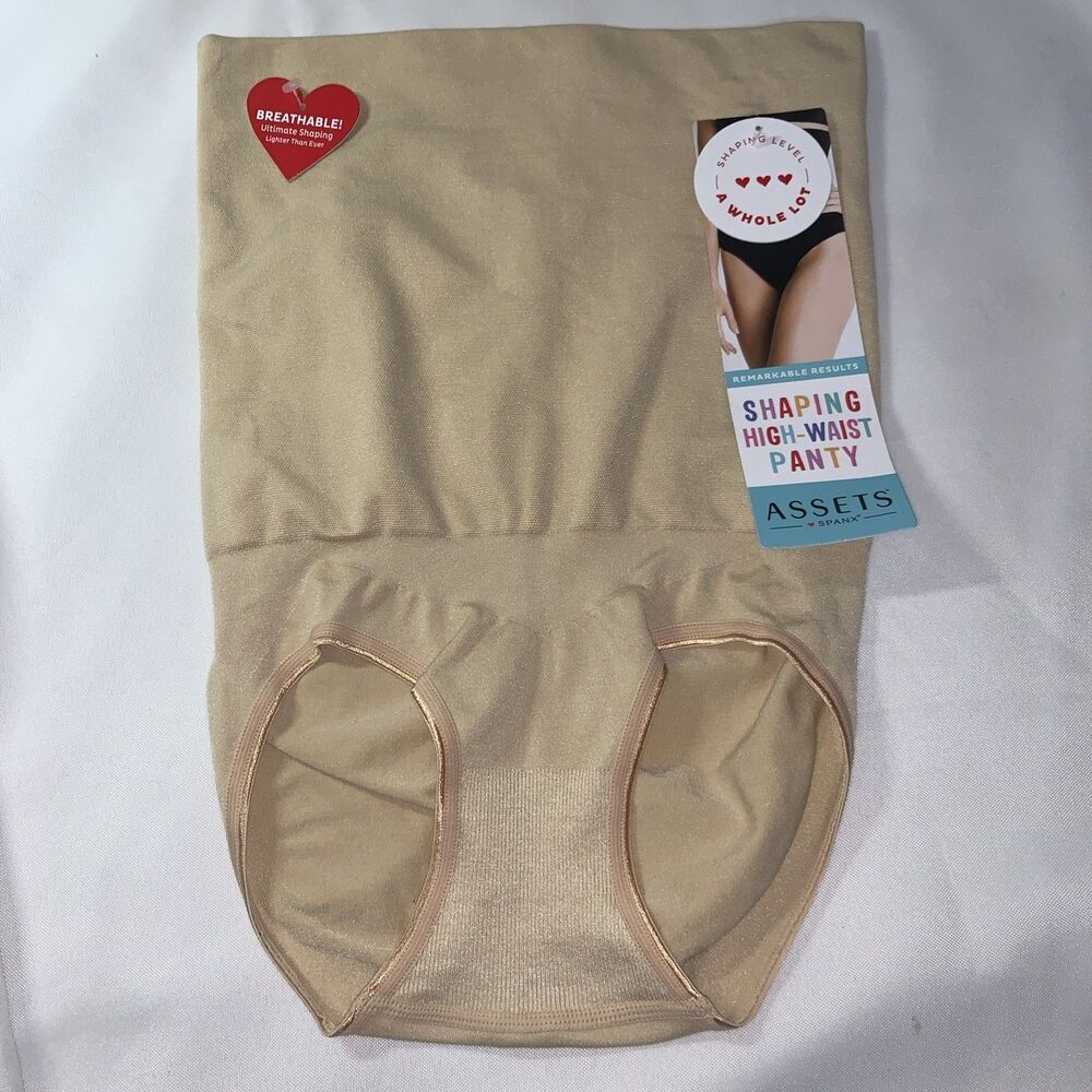 ASSETS by SPANX Women's Remarkable Results High-Waist Control Brief Size S *NEW*